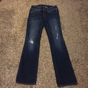 American Eagle Stretch slim boot size 2 Reg jeans